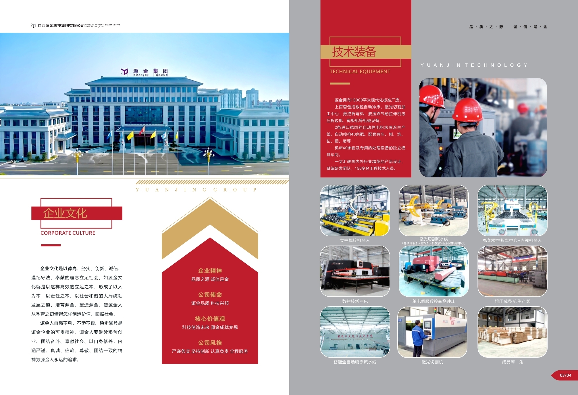 仁合庆制造设备与企业文化展示